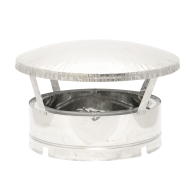 ECOSTEEL RAIN CAP FOR A SHROUD INSTALLATION