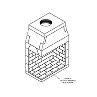 CUSTOM ISOKERN MAGNUM FIREBOX 36" CORNER LEFT