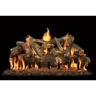 42" ARIZONA WEATHERED OAK SEE-THRU LOGS, 13 PIECE SET