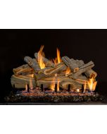 36" ARIZONA JUNIPER SEE-THRU LOGS, 10 PIECE SET