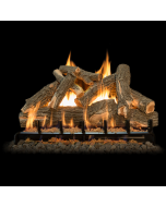 24" ARIZONA WEATHERED OAK LOGS, 7 PIECE SET