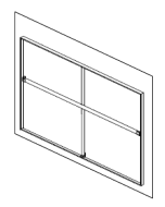 MAGNUM 36" GLASS DOOR MOUNTING FRAME (Door Ordered Separately)