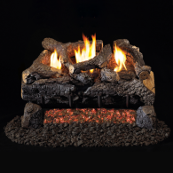 24" EVENING FYRE CHARRED MULTI-VIEW LOGSET