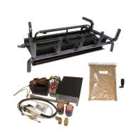 48" JUMBO SLIM BURNER NATURAL GAS W/ BATTERY ELECTRONIC, REMOTE, & LP CONVERSION KIT