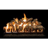 48" ARIZONA WEATHERED OAK JUMBO SLIMLINE LOGS, 15 PIECE SET
