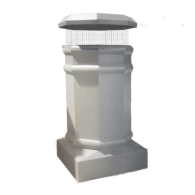 ONTARIO PAINT GRADE CHIMNEY POT, 38" HEIGHT