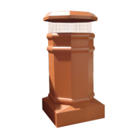 ONTARIO TERRACOTTA CHIMNEY POT, 38" HEIGHT